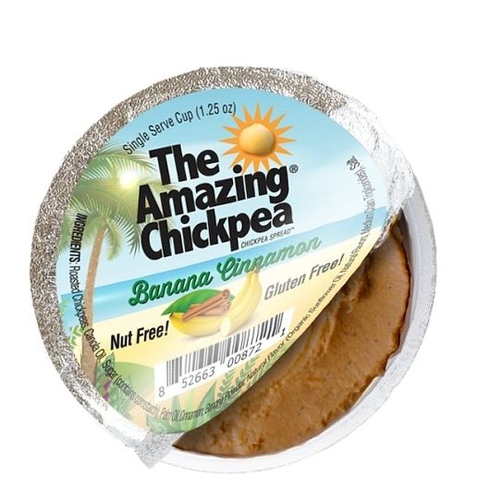The Amazing Chickpea Banana Cinnamon Spread, 1.13 Ounce -- 72 Per Case
