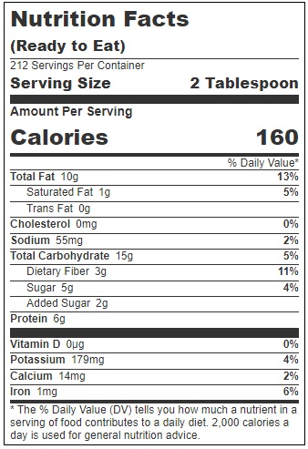 The Amazing Chickpea Banana Cinnamon Spread, 15 Pound