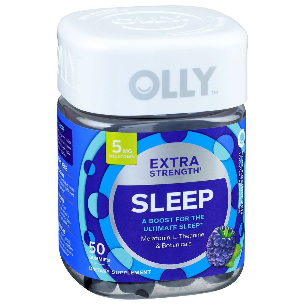 Olly Blackberry Zen Extra Strength Sleep Gummies, 50 Count -- 3 Per Case