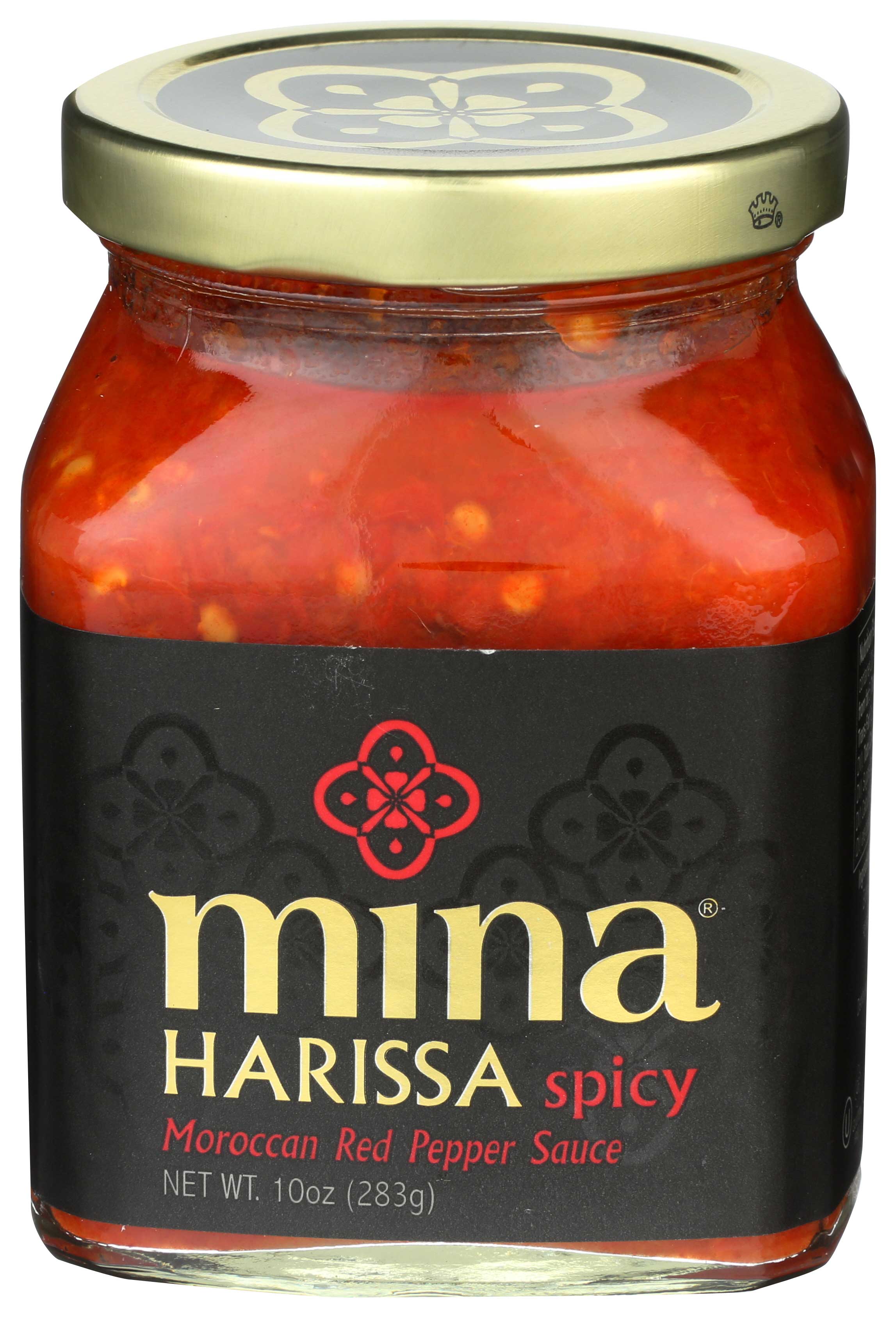 Mina Red Harissa Spicy Pepper Sauce, 10 Ounce -- 12 Per Case