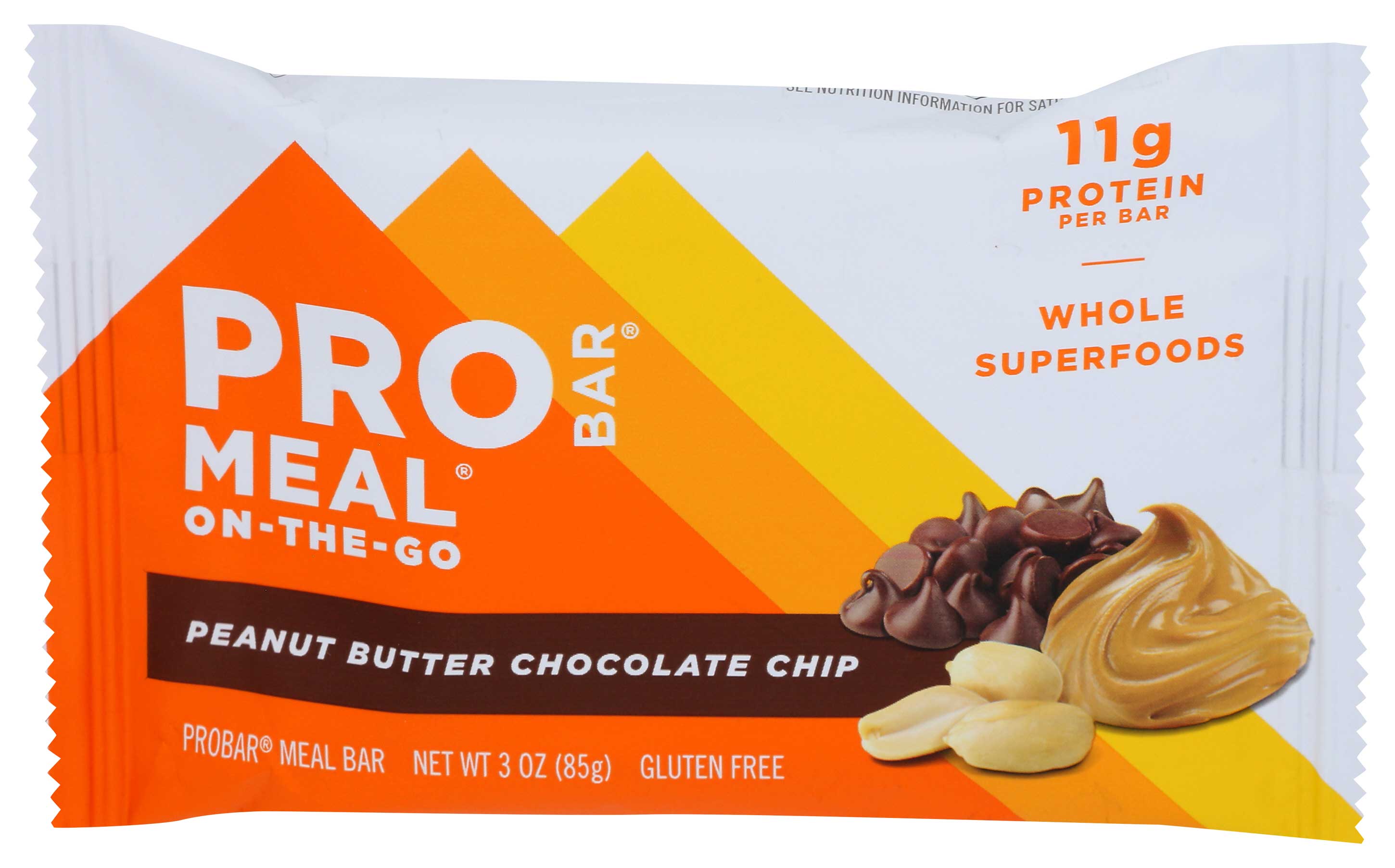 Probar Organic Peanut Butter Chocolate Chip Bar, 3 Ounce -- 12 Per Case