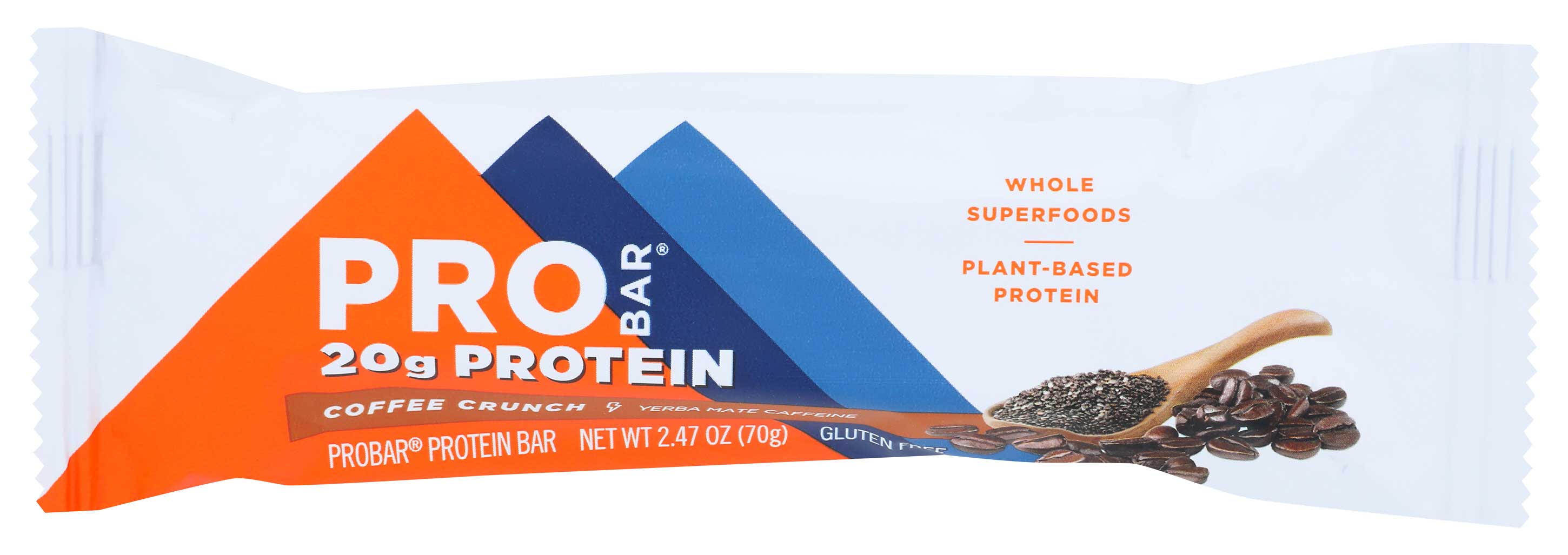 Probar Base Coffee Crunch Protein Bar, 2.46 Ounce -- 12 Per Case
