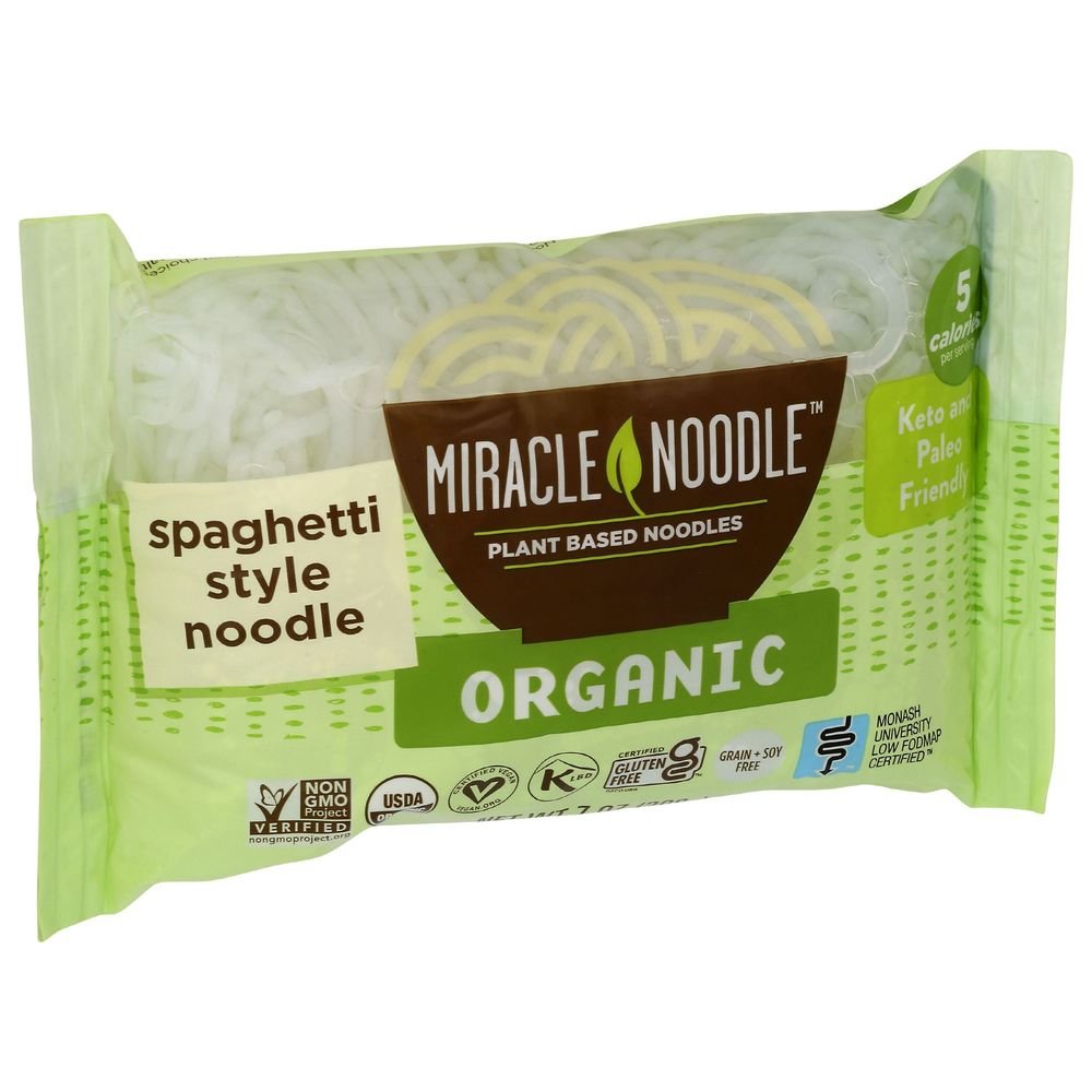Miracle Noodle Organic Spaghetti, 7 Ounce -- 6 Per Case