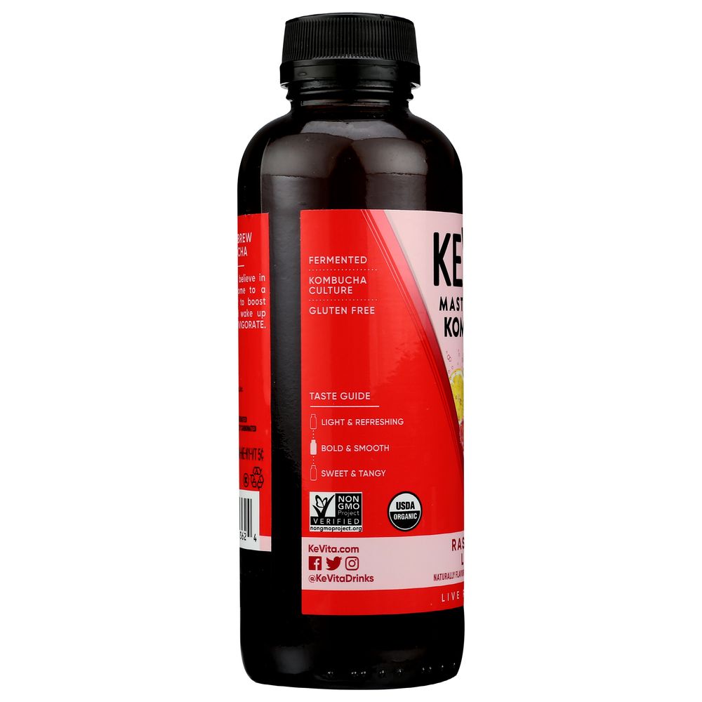 Kevita Raspberry Lemon Master Brew Kombucha Case