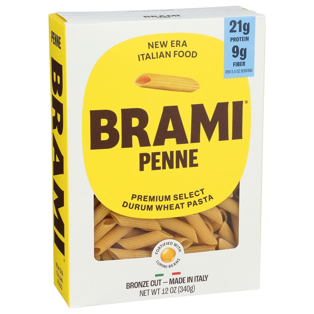 Brami Semo Lupini Penne Pasta, 12 Ounce -- 8 Per Case