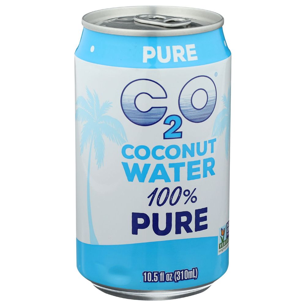 C2o 100 Percent Pure Coconut Water, 10.5 Fluid Ounce -- 24 Per Case