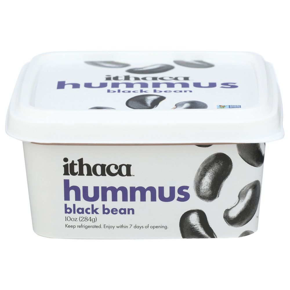 Ithaca Black Bean Hummus, 10 Ounce -- 6 Per Case