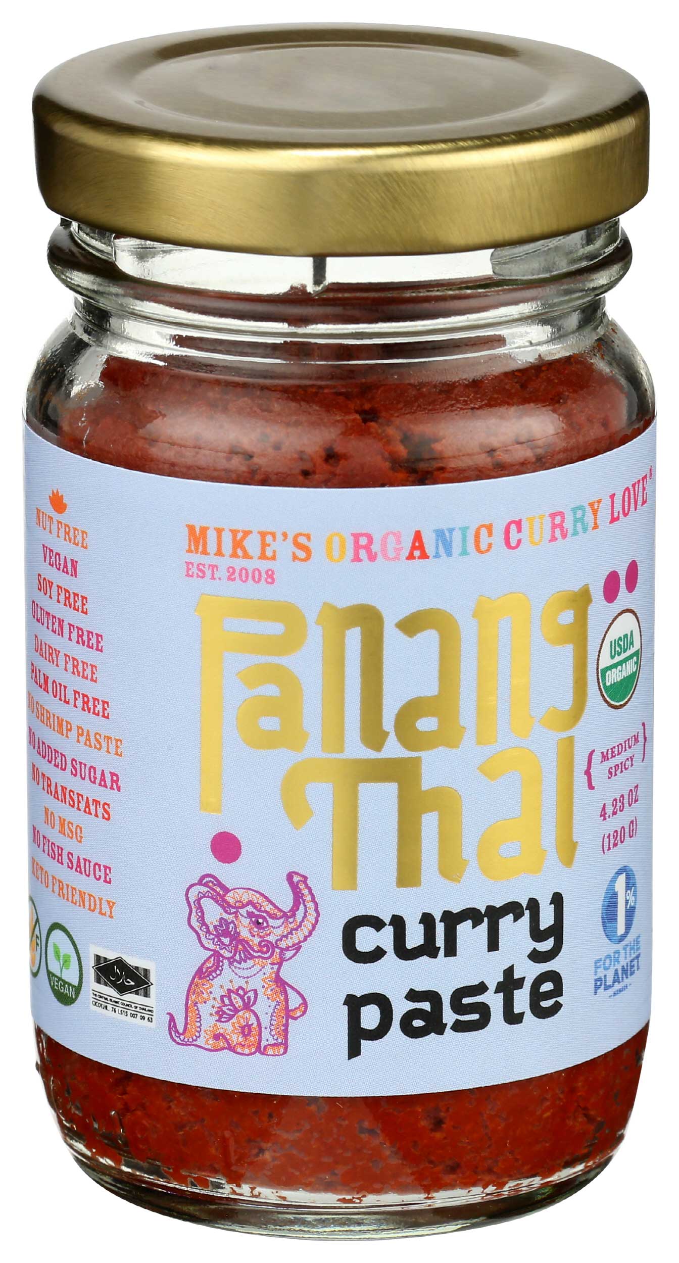 Curry Love Panang Thai Curry Paste, 4.23 Ounce -- 6 Per Case