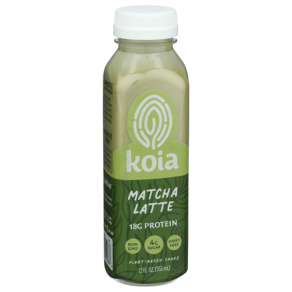 Koia Matcha Latte Protein Drink, 12 Fluid Ounce -- 6 Per Case