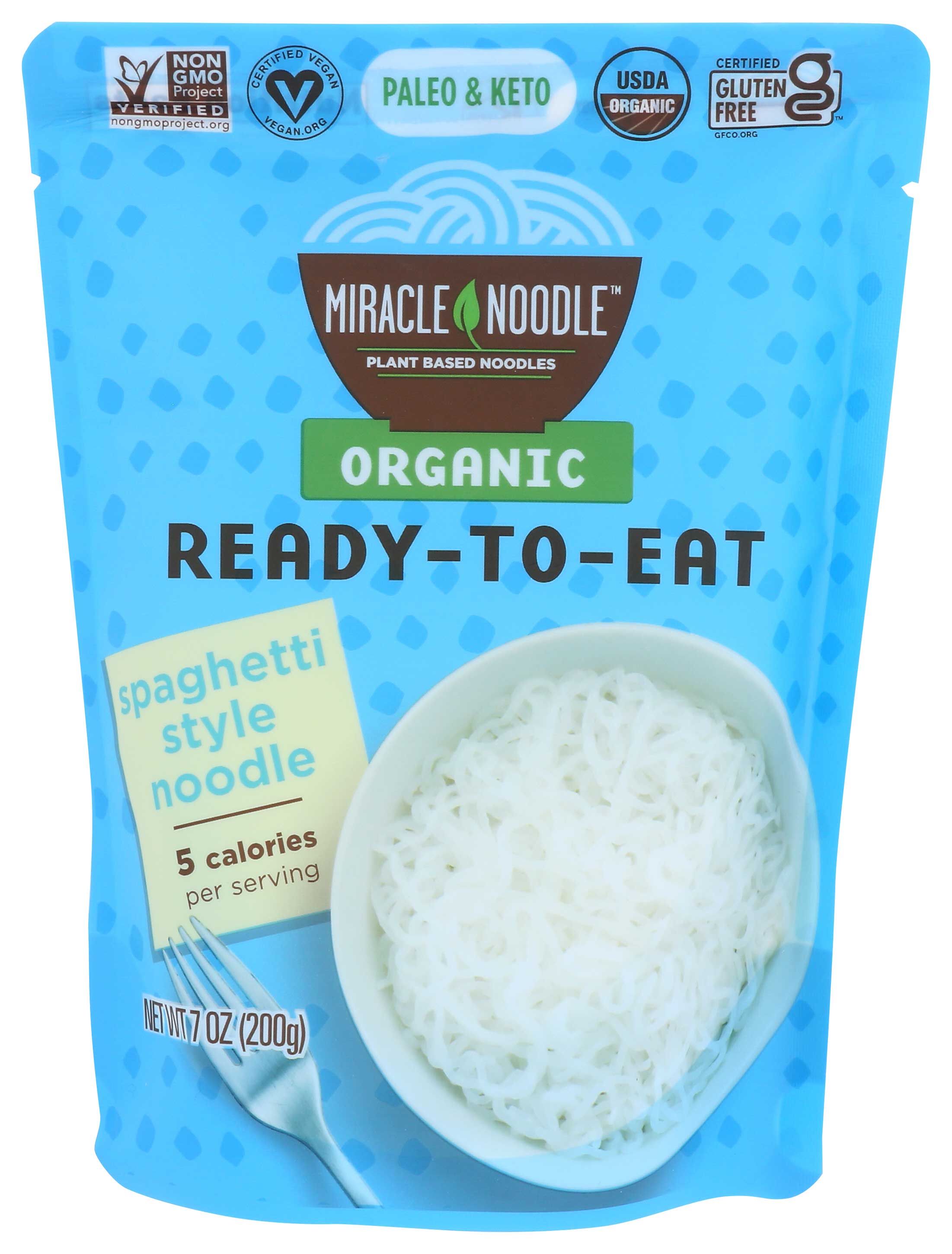 Miracle Noodle Organic Spaghetti Noodles, 7 Ounce -- 6 Per Case