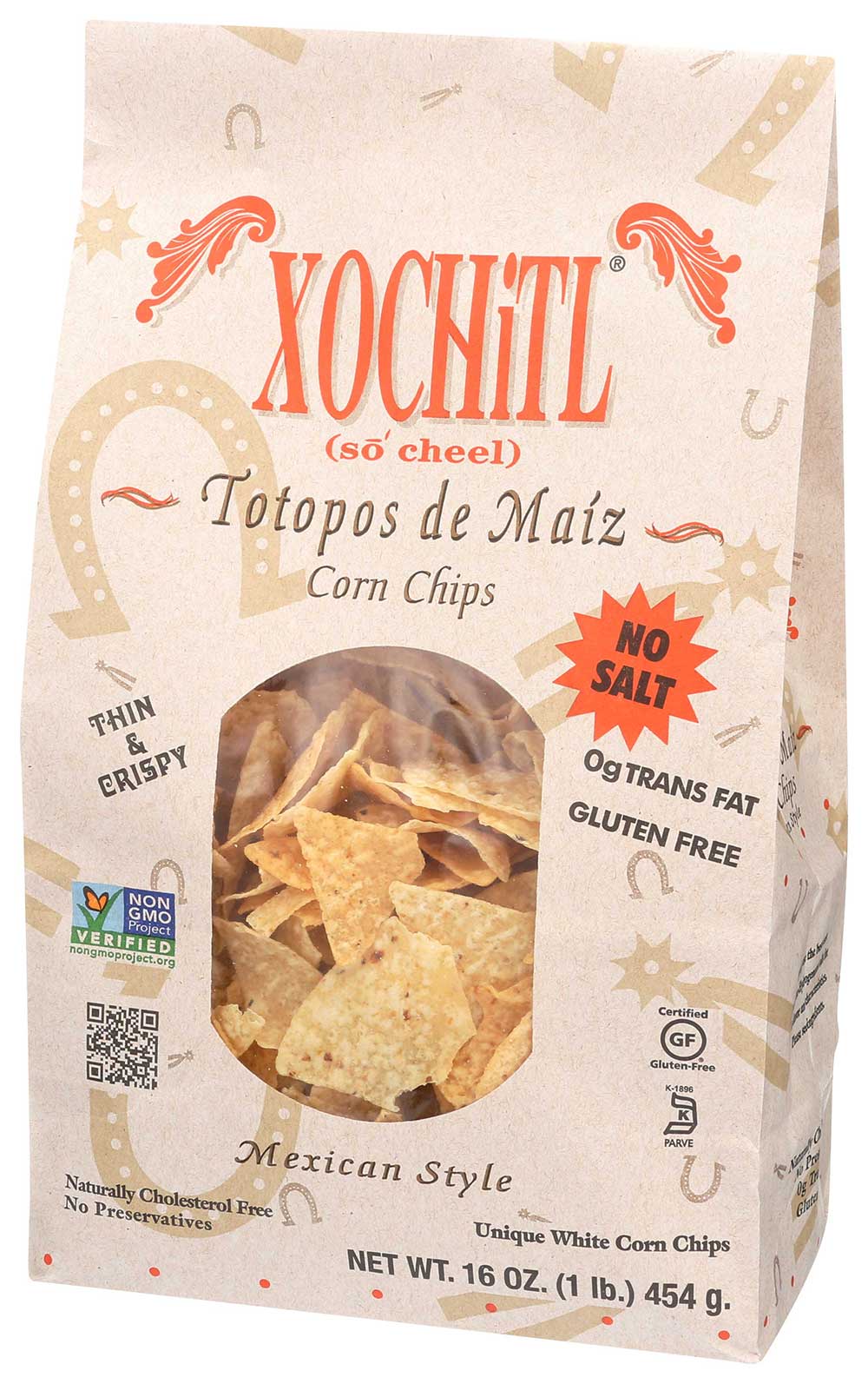 お手軽価格で贈りやすい Tortilla Corn Salt No Xochitl Chips FoodServiceDirect | Case パンツ