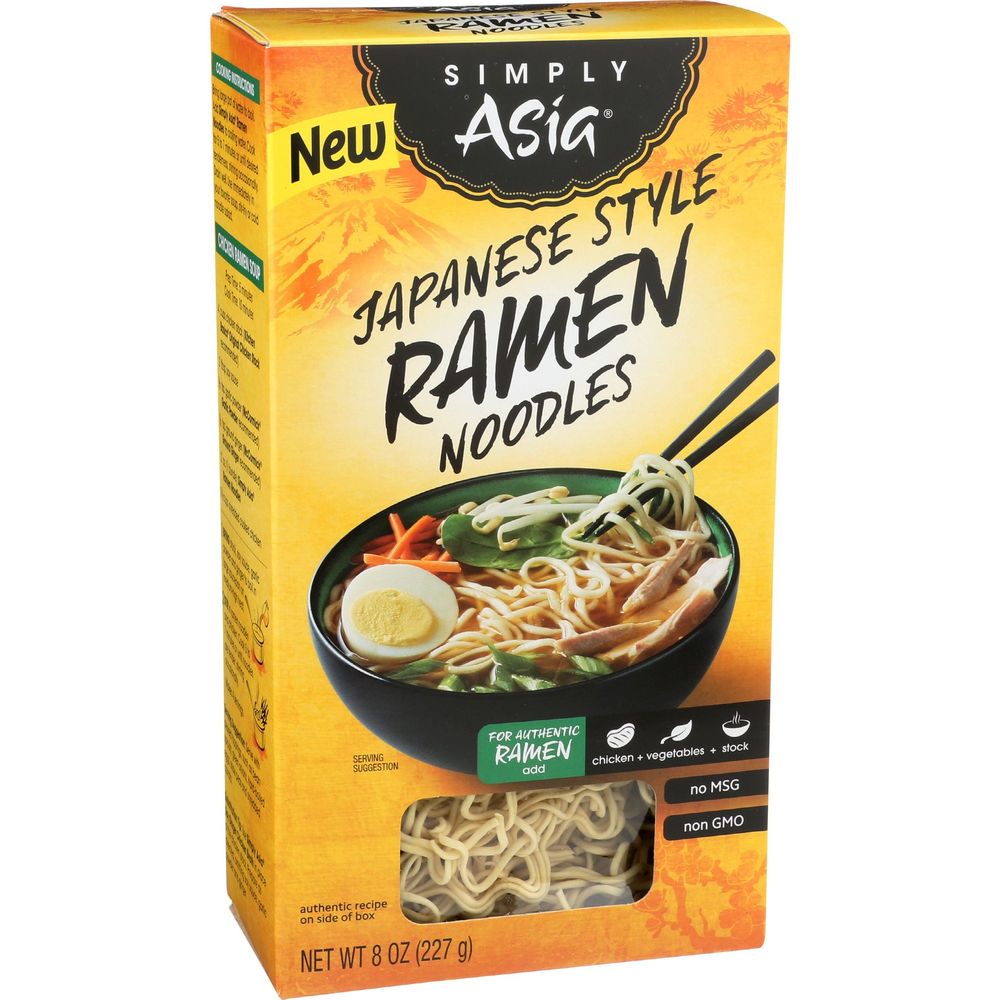 Simply Asia Japanese Style Ramen Noodles, 8 Ounce -- 6 Per Case
