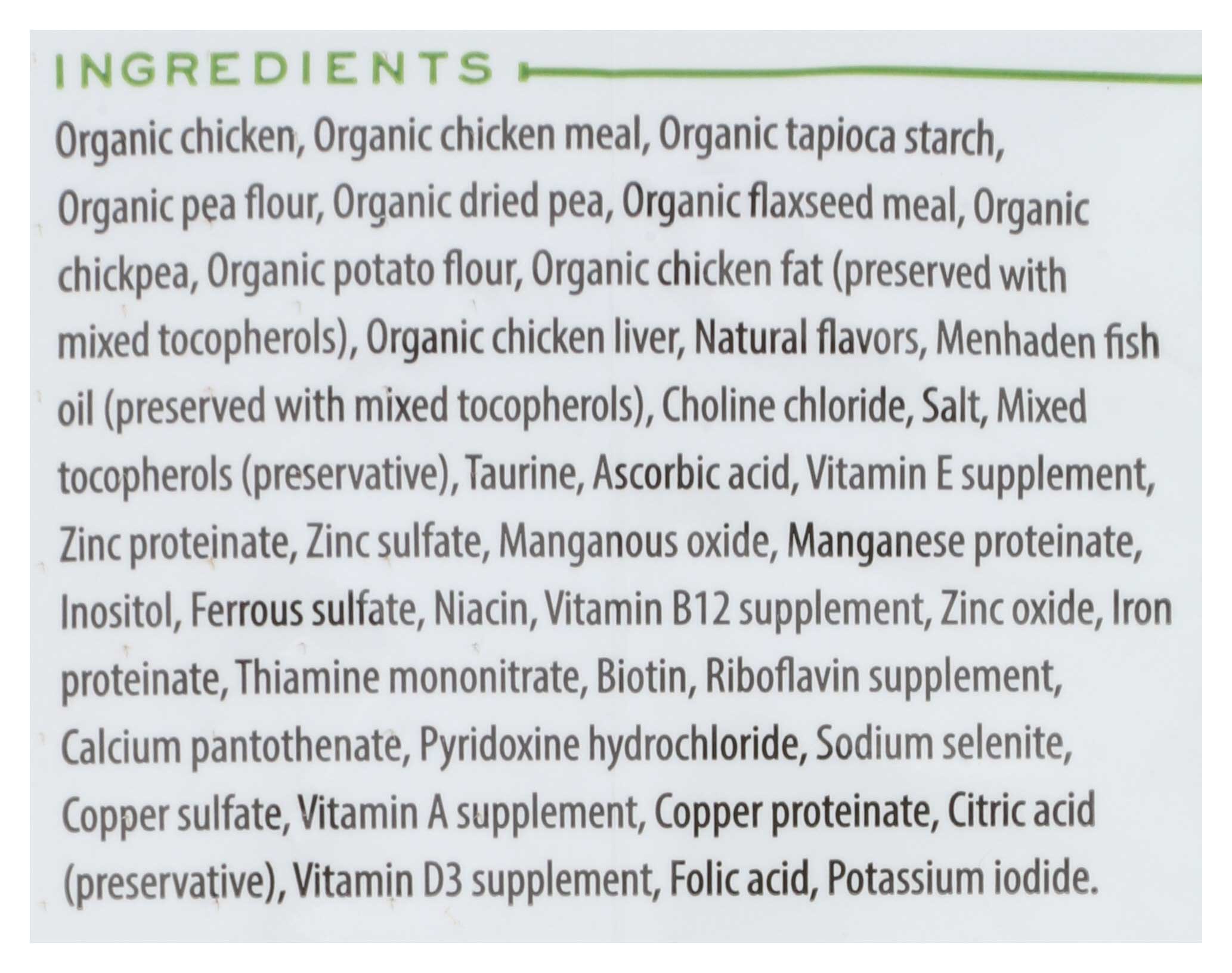 Tender and true organic cat food 2025