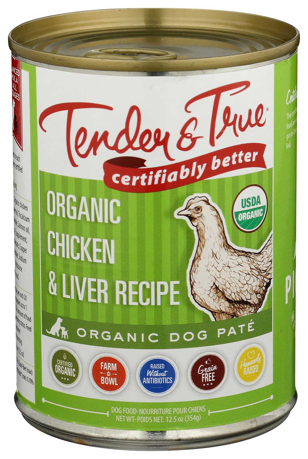 Tender and true canned discount dog food