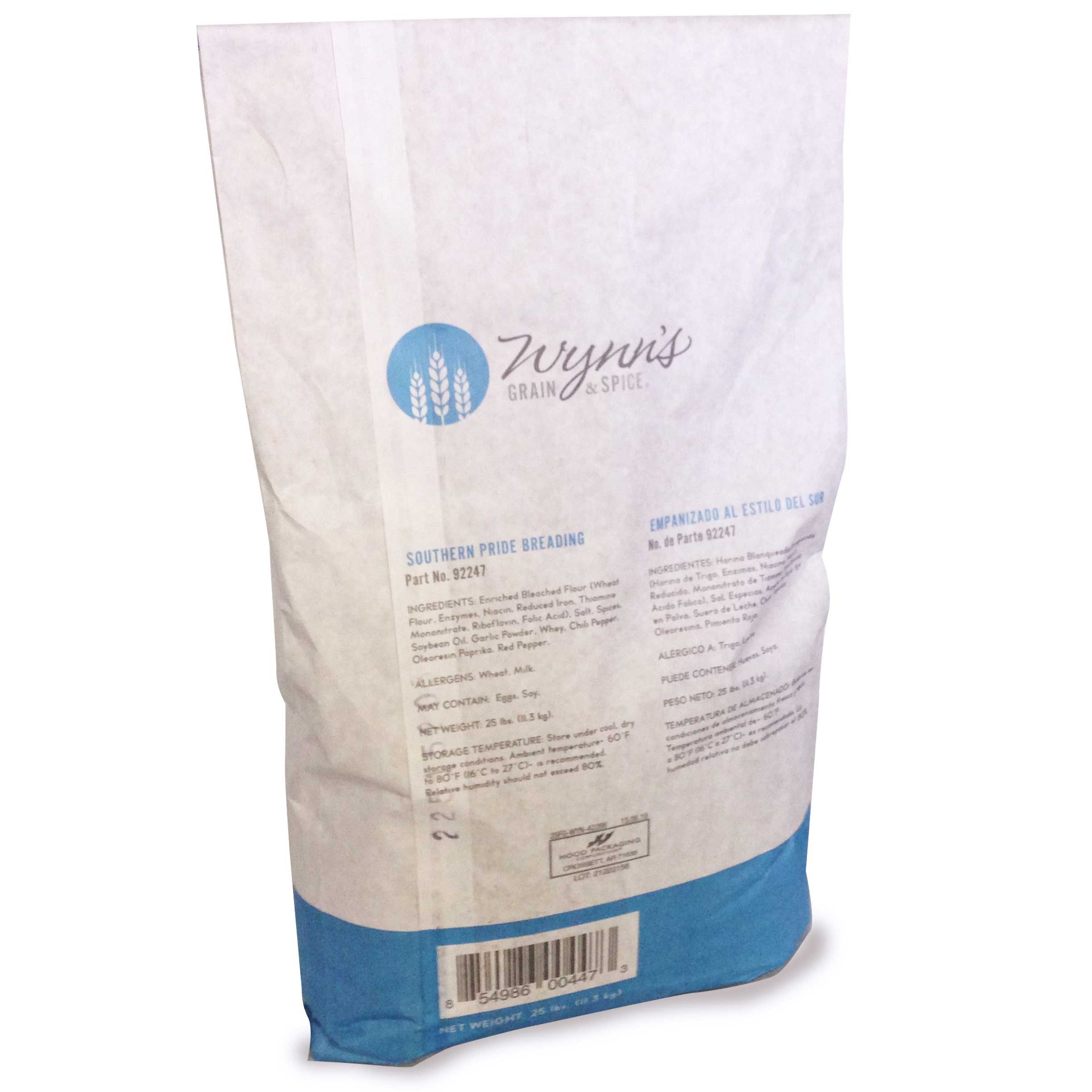 Wynn's Grain & Spice Southern Pride One Step Breading, 25 Pound