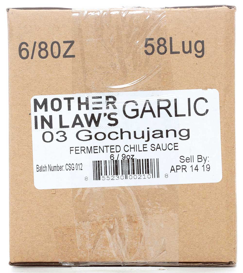 Mother-in-Law's Garlic Gochujang Fermented Chile Sauce Case Mother-in-Law's Garlic Gochujang Fermented Chile Sauce Case