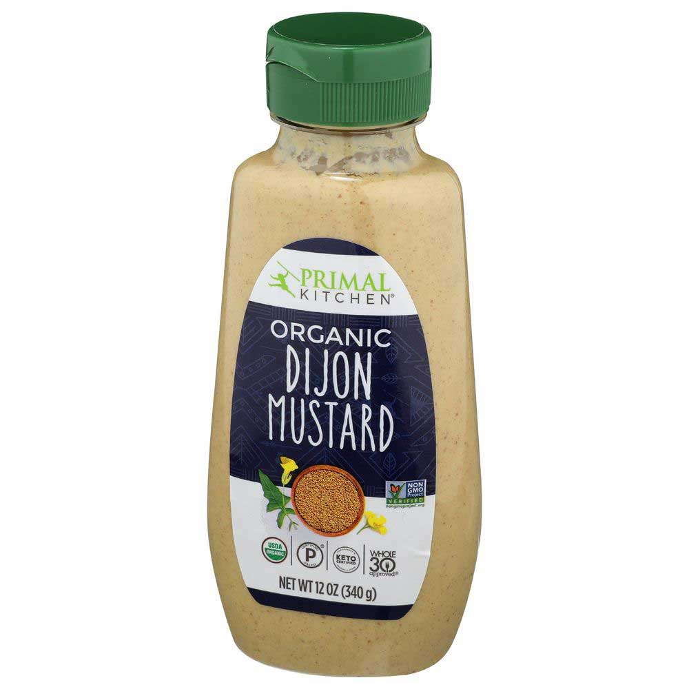 Primal Kitchen Organic Dijon Mustard, 12 Ounce -- 6 Per Case