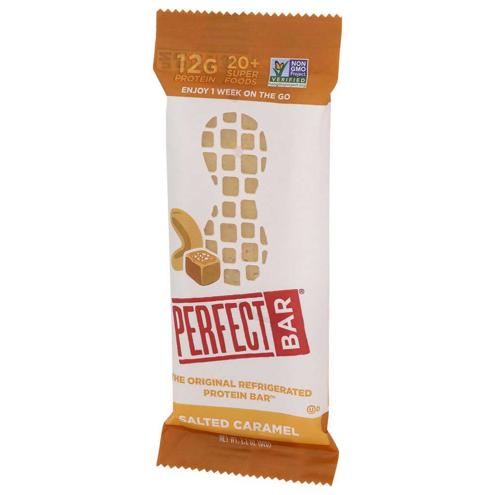 Perfect Bar Salted Caramel Cashew Butter Protein Bar, 2.2 Ounce -- 8 Per Case