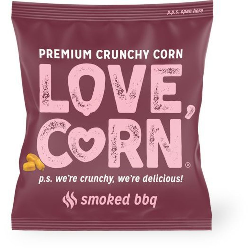 Love Corn Premium Crunchy Corn, Floor Display, 0.7 Ounce -- 200 Per Case