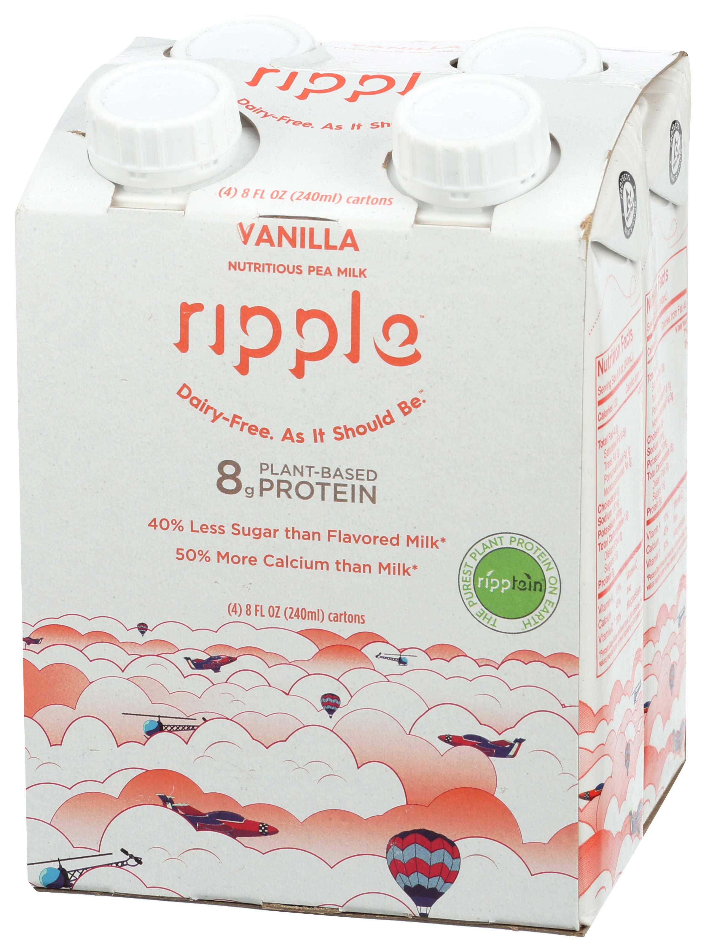 【送料無料ライン/39ショップ】 Ripple Aseptic FoodServiceDirect | Milk Pea Nutritious Vanilla その他