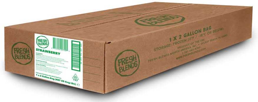 Fresh Blends Strawberry Beverage, 2 Gallon