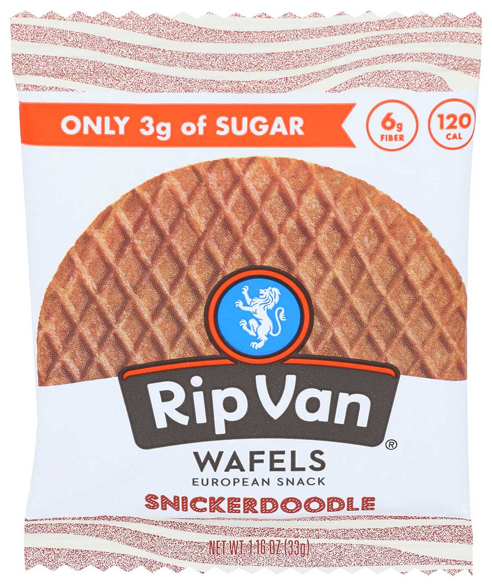 Rip Van Single Snickerdoodle Wafels, 1.16 Ounce -- 12 Per Case