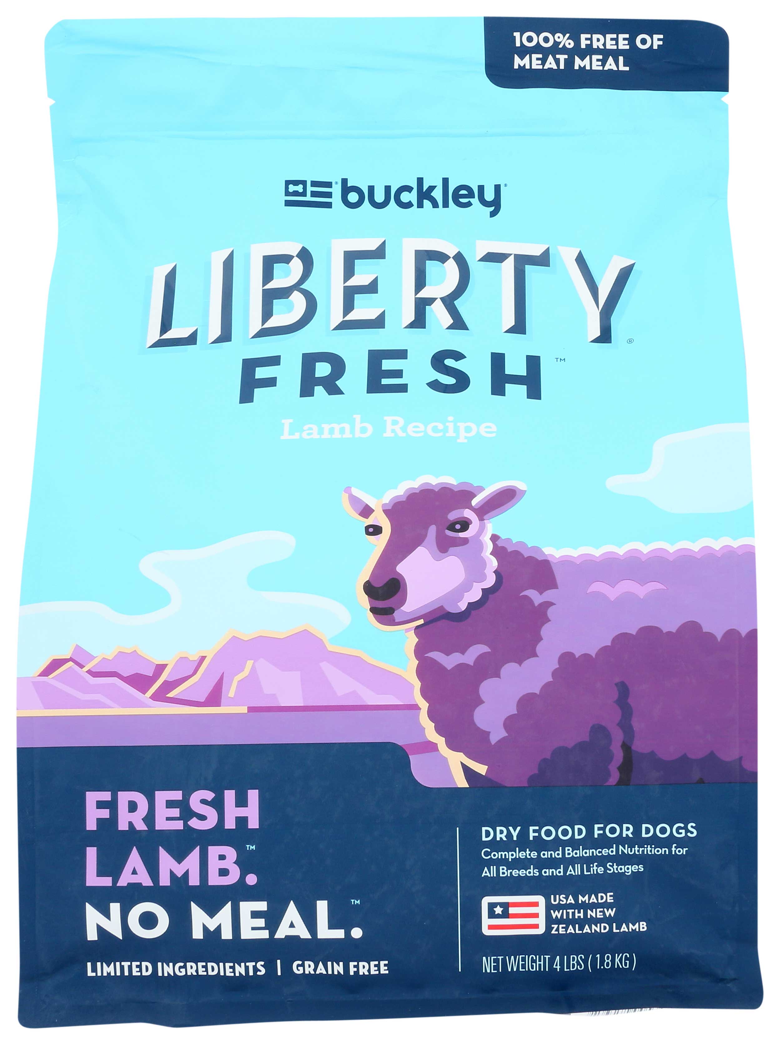 Buckley liberty dry dog food best sale