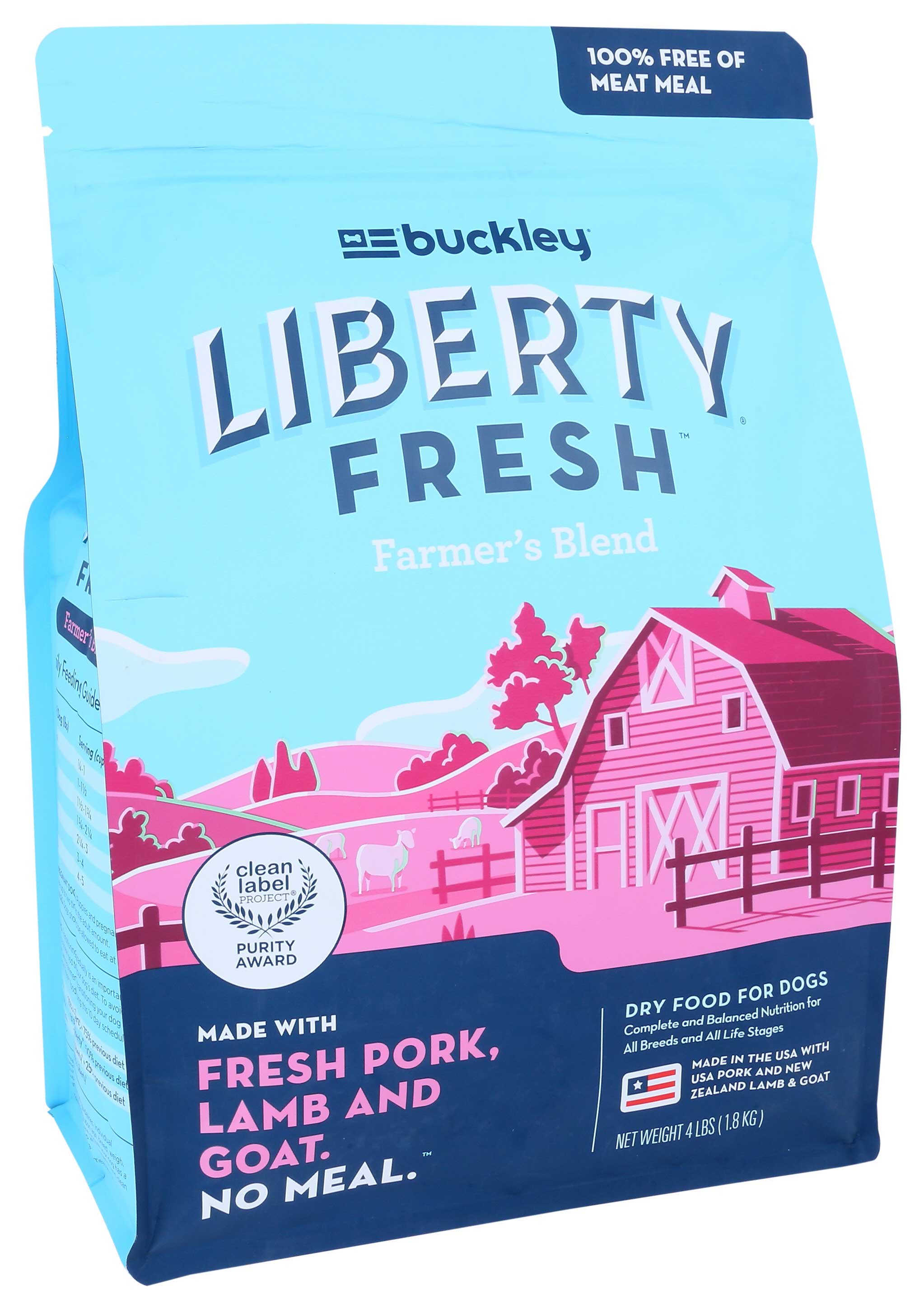 Buckley liberty dry dog food deals