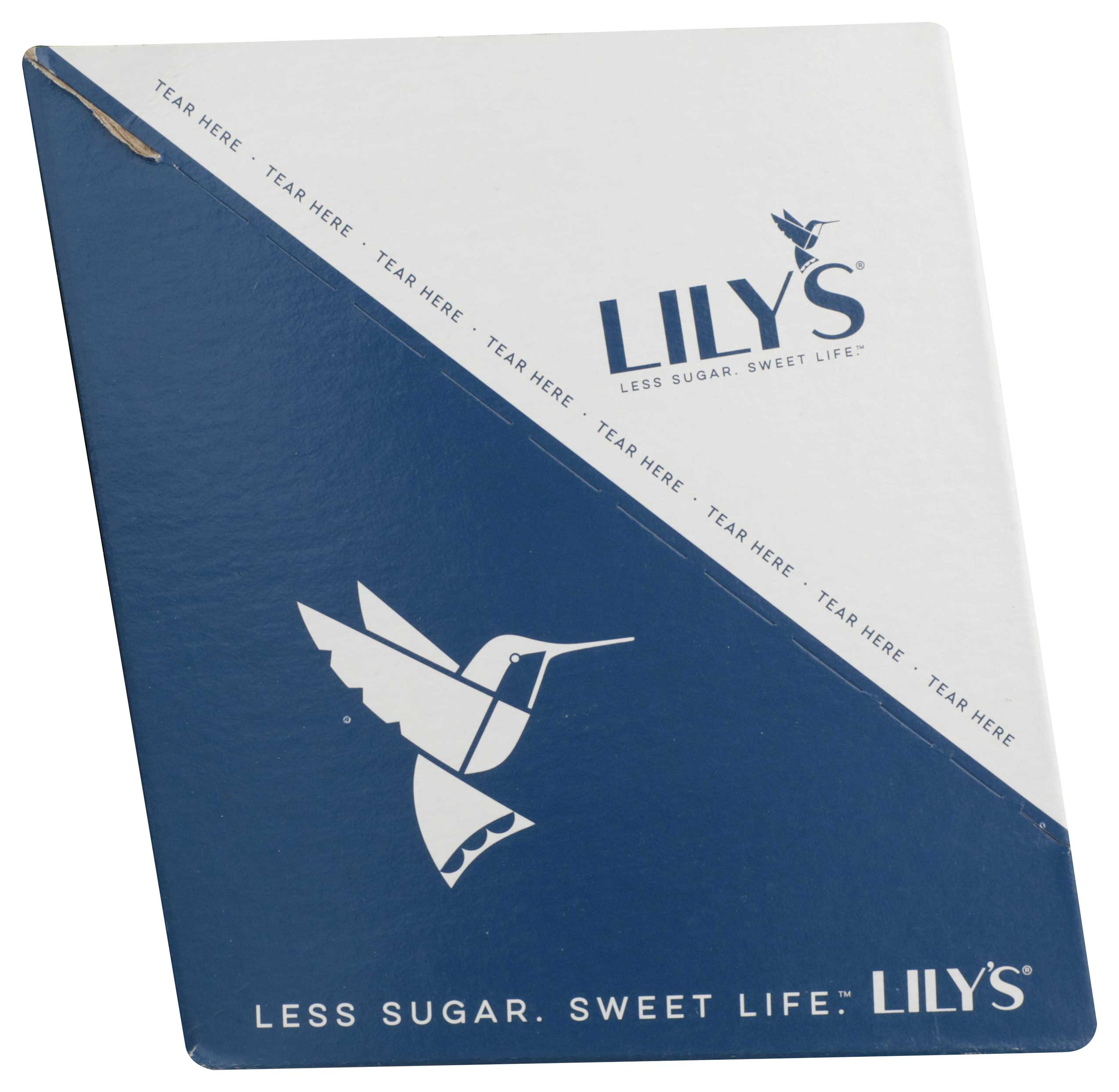 Lily's Sweetened With Stevia Crispy Rice Dark Chocolate Bar, 3 Ounce -- 12 Per Case