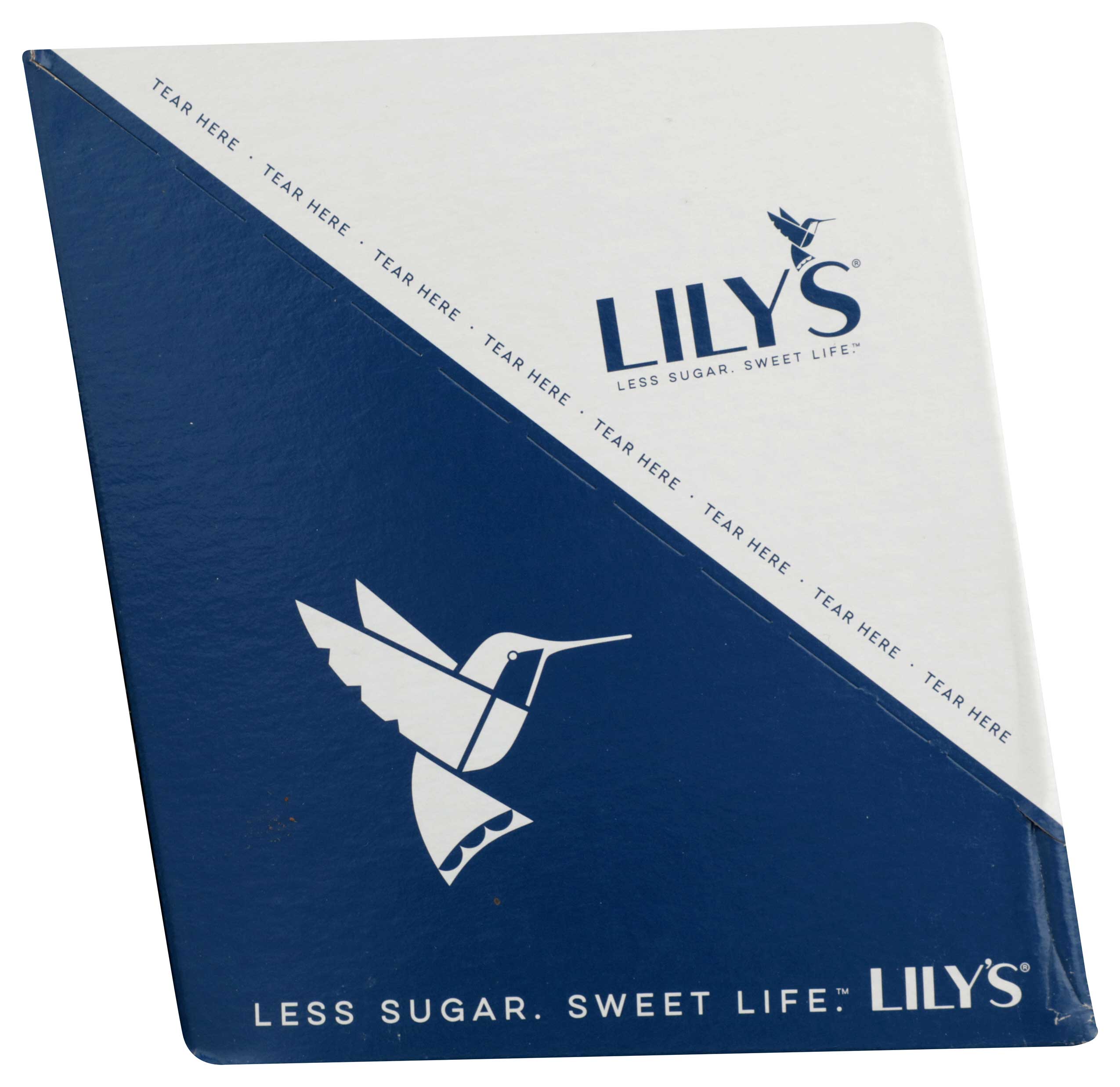 Lily's Sweets Salted Almond Stevia Sweetened 70 Percent Dark Chocolate Bar, 2.80 Ounce -- 12 Per Case