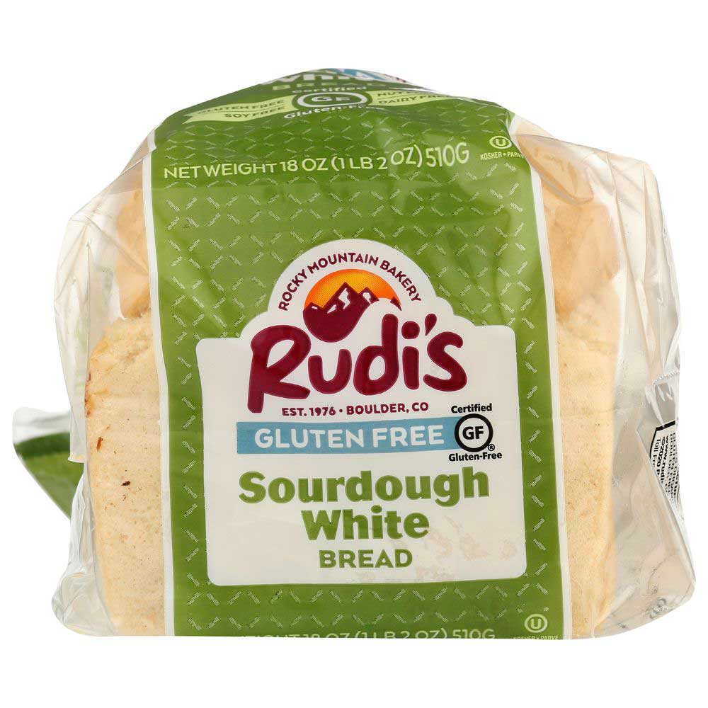 『bread』 Rudis Gluten Free Sourdough White Bread, 18 Ounce -- 8 per case