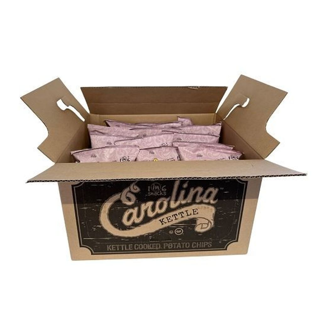 Carolina Kettle Rosemary And Garlic Flavored Kettle Cooked Potato Chips, 5 Ounce -- 14 Per Case
