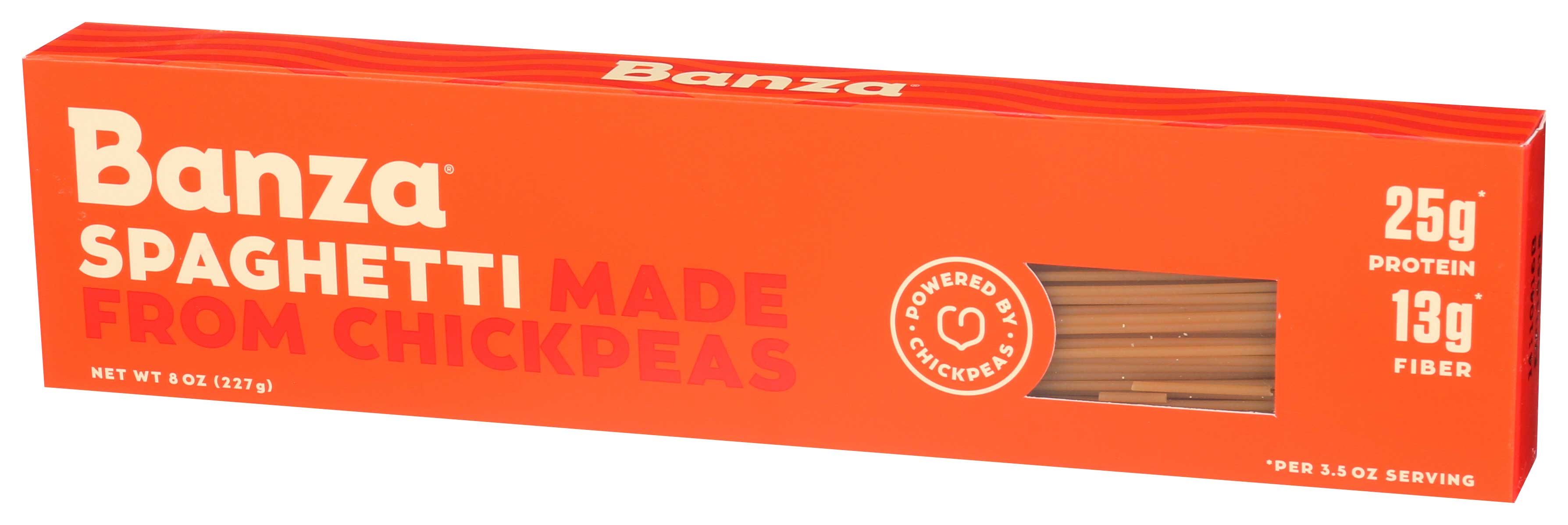 ゆっさゆさ　カーネイジ　Version2 プレミアムフォーマット Banza Chickpea Spaghetti Pasta Case | FoodServiceDirect
