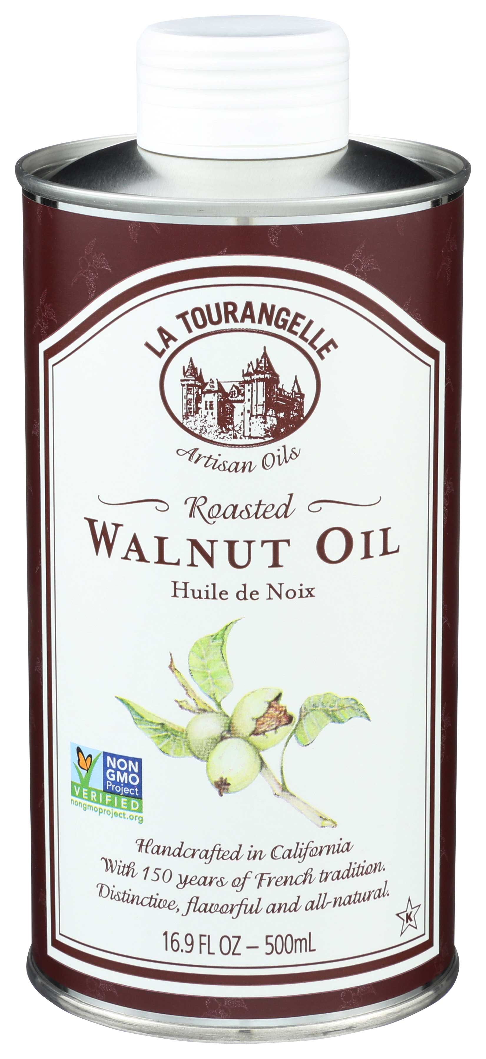 La Tourangelle Roasted Walnut Oil, 500 Ml -- 6 Per Case