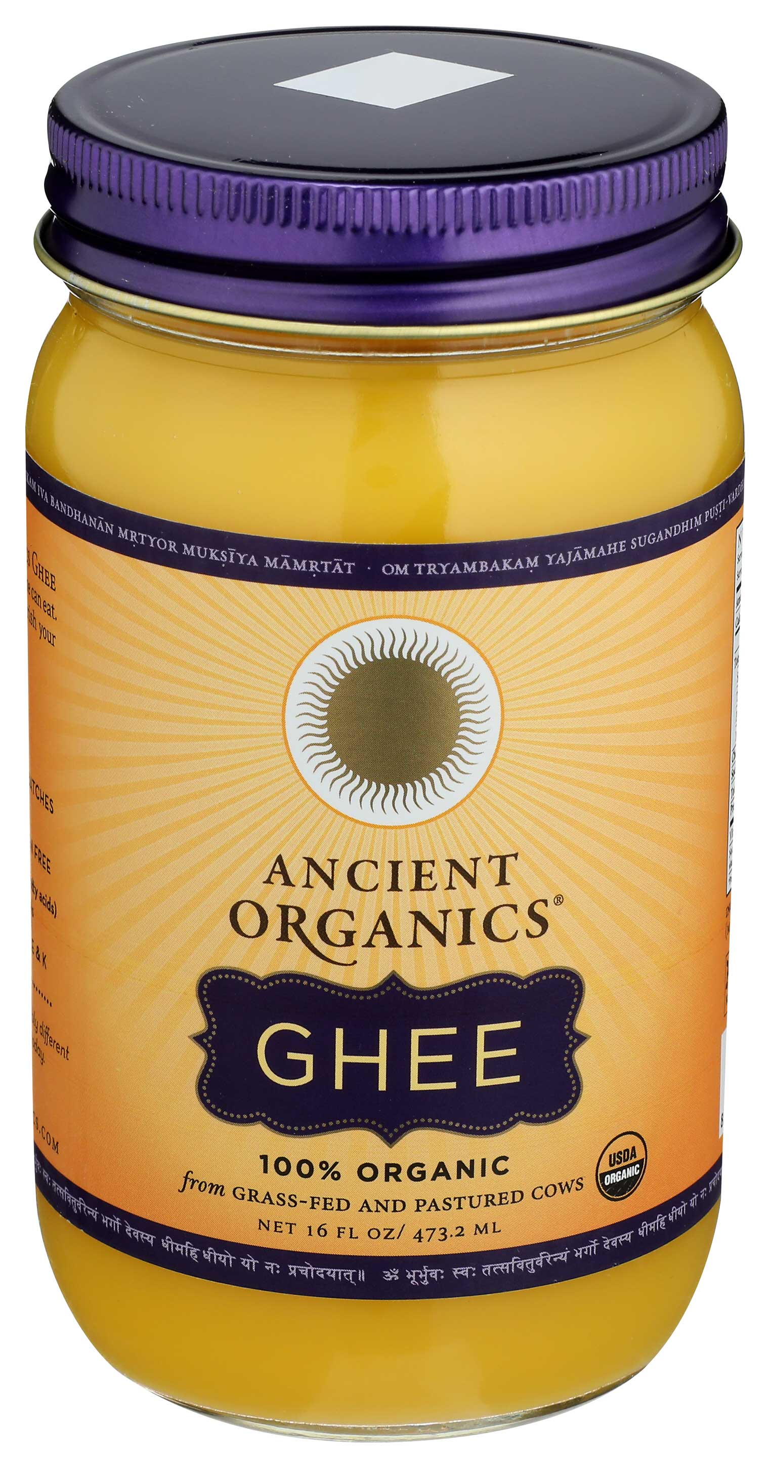 Ancient Organics Artisan Ghee Case FoodServiceDirect