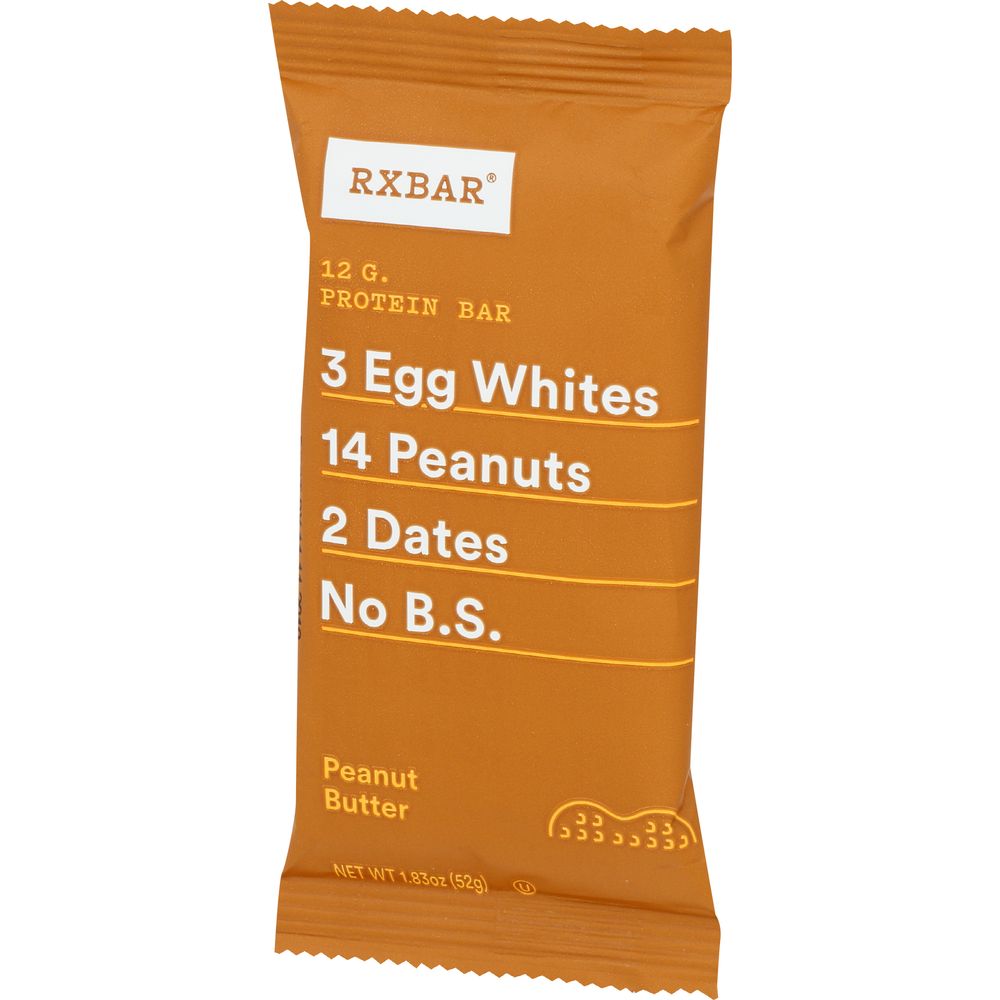 Rxbar Peanut Butter Protein Bar, 1.83 Ounce -- 12 Per Case