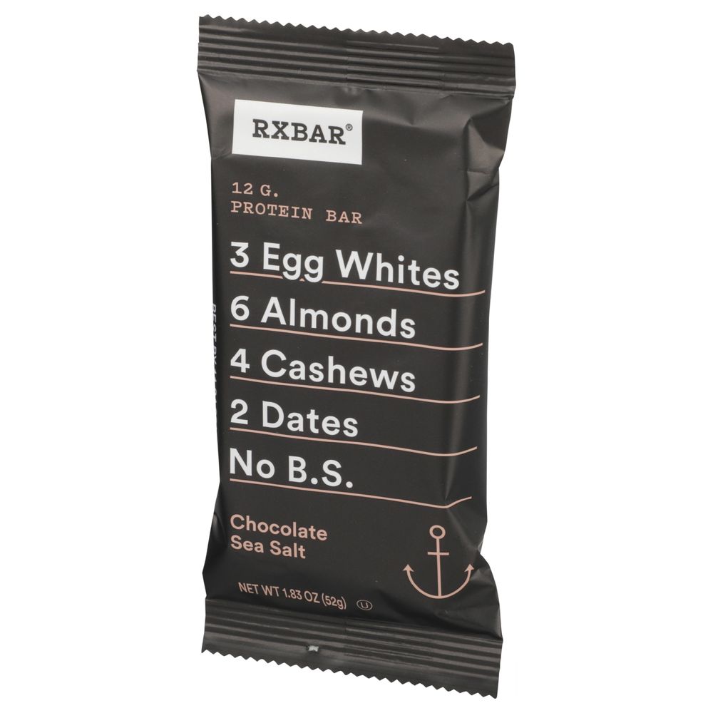 Rxbar Chocolate Sea Salt Protein Bar, 1.83 Ounce -- 12 Per Case