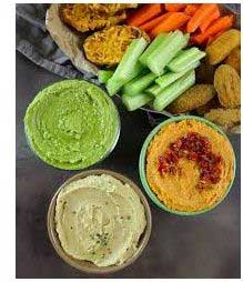 Zacca Hummus, Roasted Poblano Pepper, 32 Ounce -- 2 Per Case