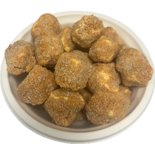 Kaufhold's Kurds Cajun Breaded Cheddar Cheese Curds, 5 Pound -- 2 Per Case