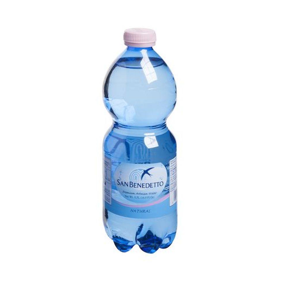San Benedetto Natural Plastic Bottled Water, 16.9 Fluid Ounce -- 24 Per Case