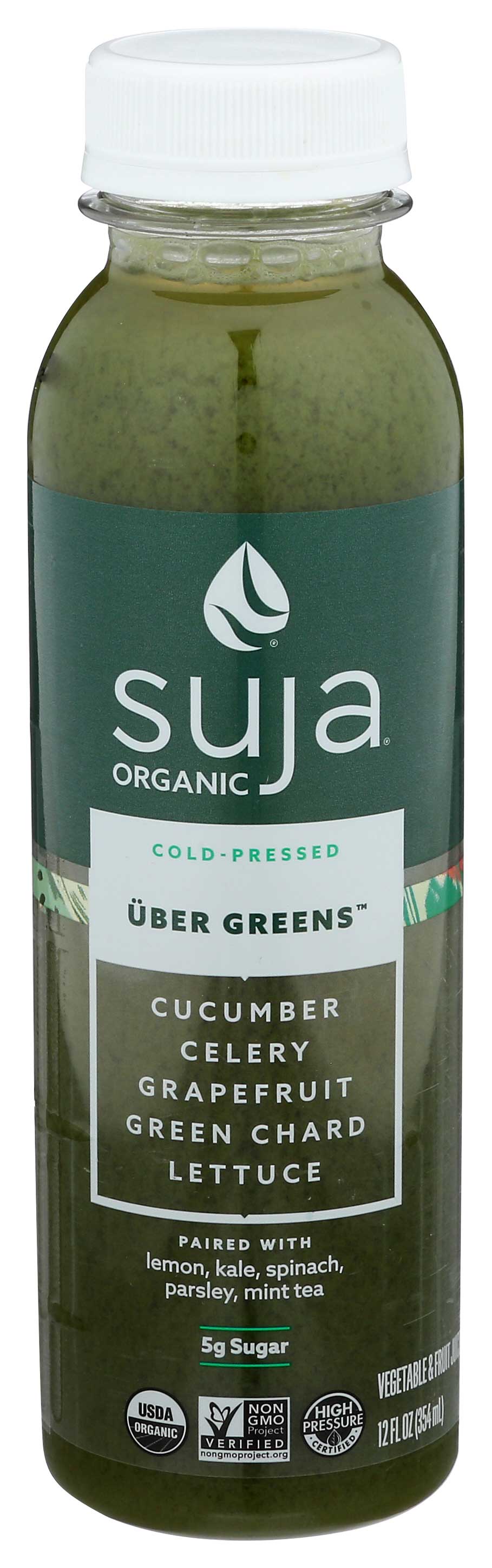 Suja Organic Uber Greens Case FoodServiceDirect