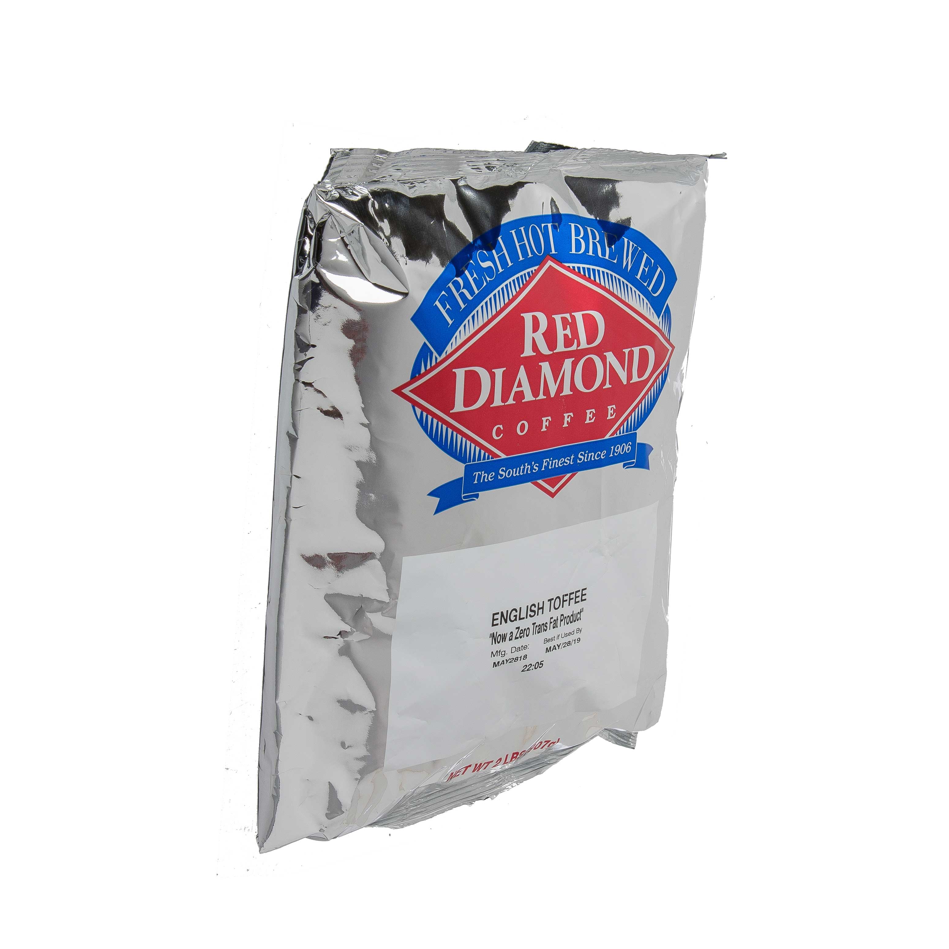 Red Diamond English Toffee Cappuccino, 2 Pound -- 6 Per Case