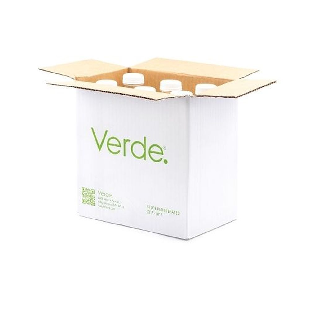 Verde 55 Percent Cold Pressed Limeade Base Juice, 33.8 Ounce -- 6 Per Case