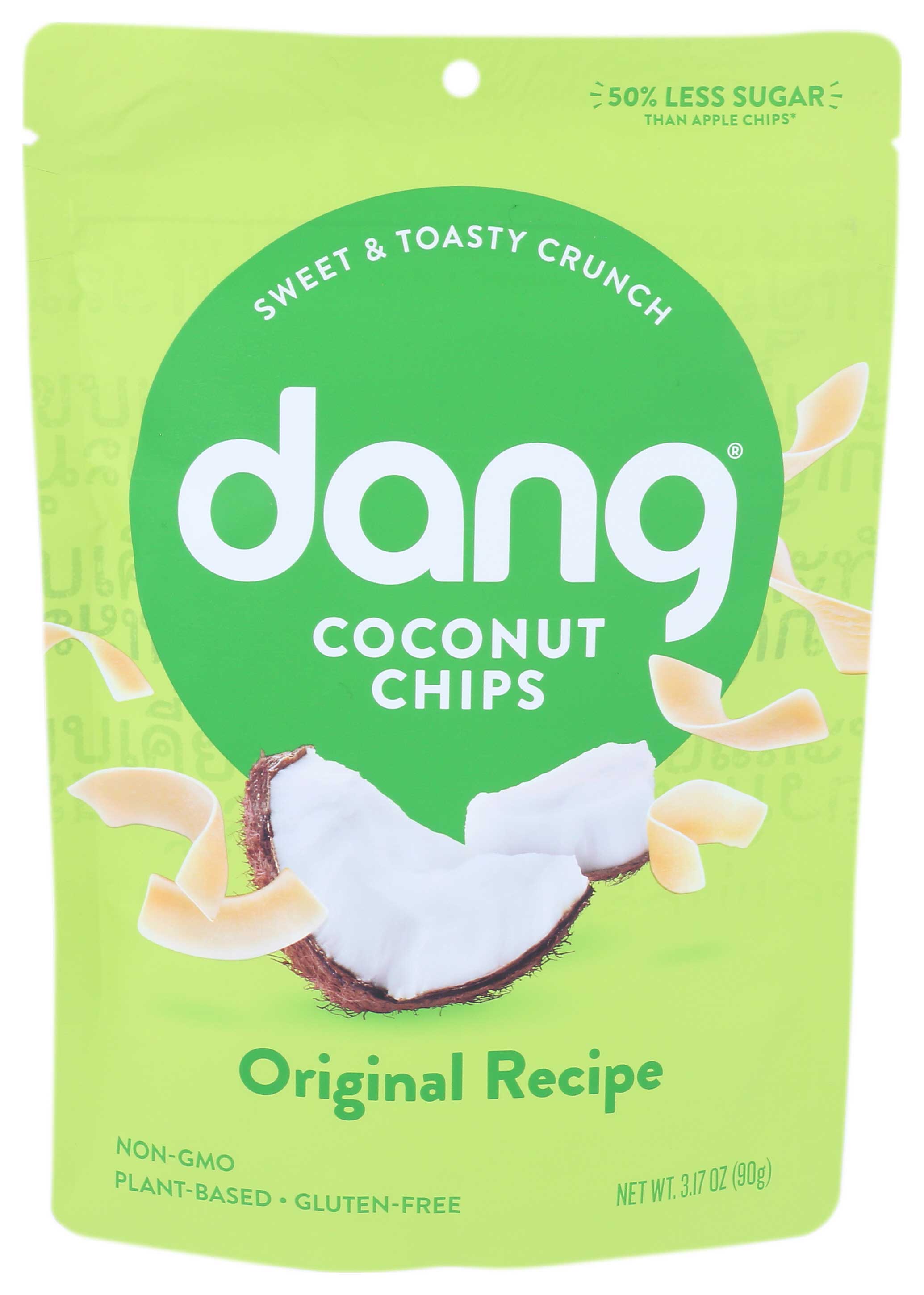 Dang Original Toasted Coconut Chips, 3.17 Ounce -- 12 Per Case