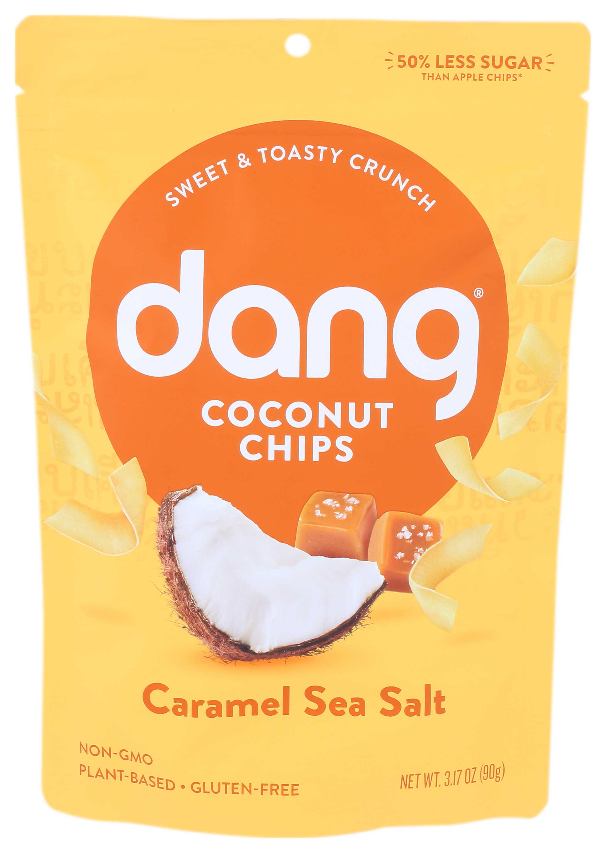 Dang Caramel Sea Salt Coconut Chips, 3.17 Ounce -- 12 Per Case