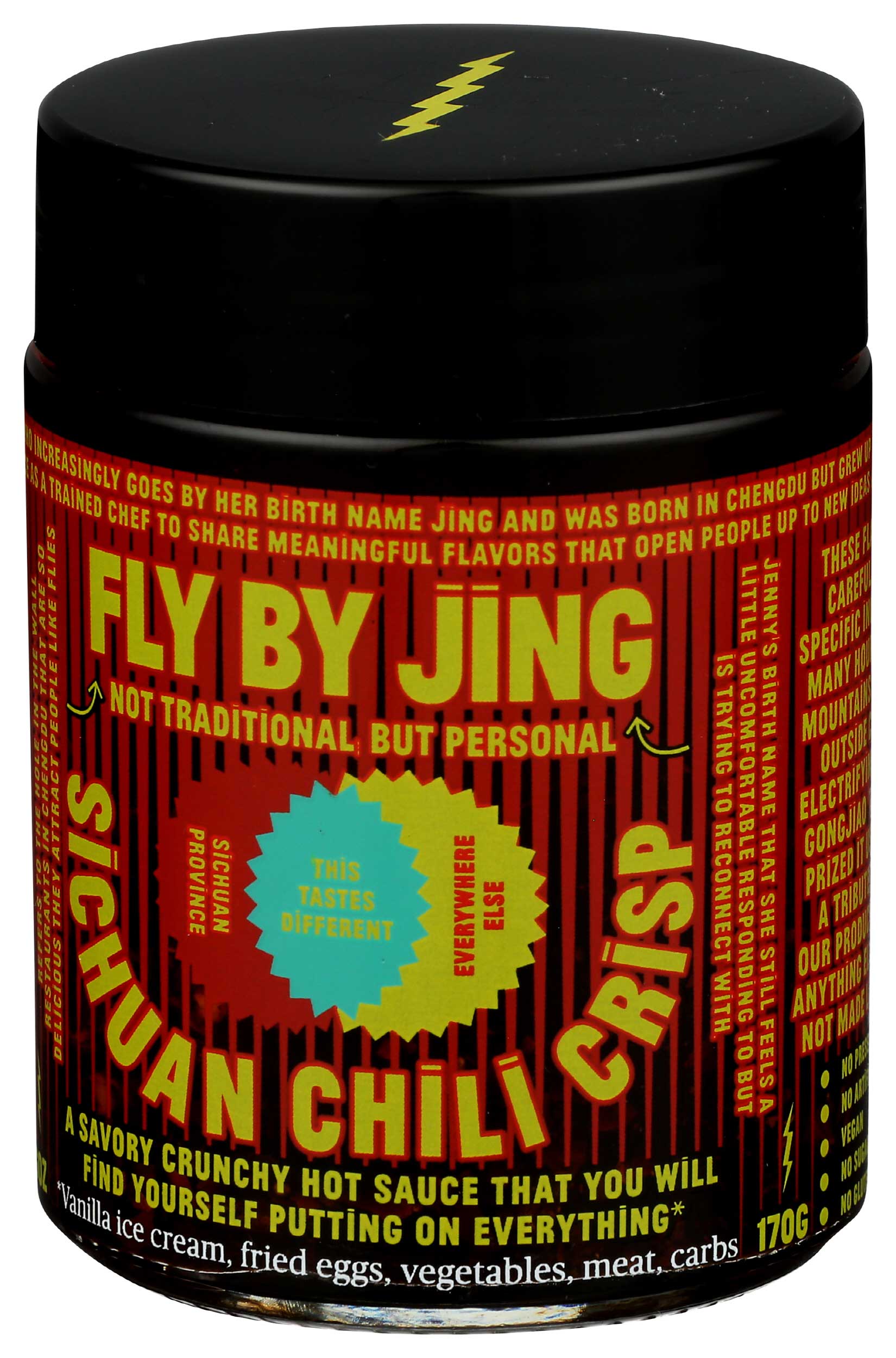 Fly By Jing Sichuan Chili Crisp Sauce, 6 Ounce -- 6 per case