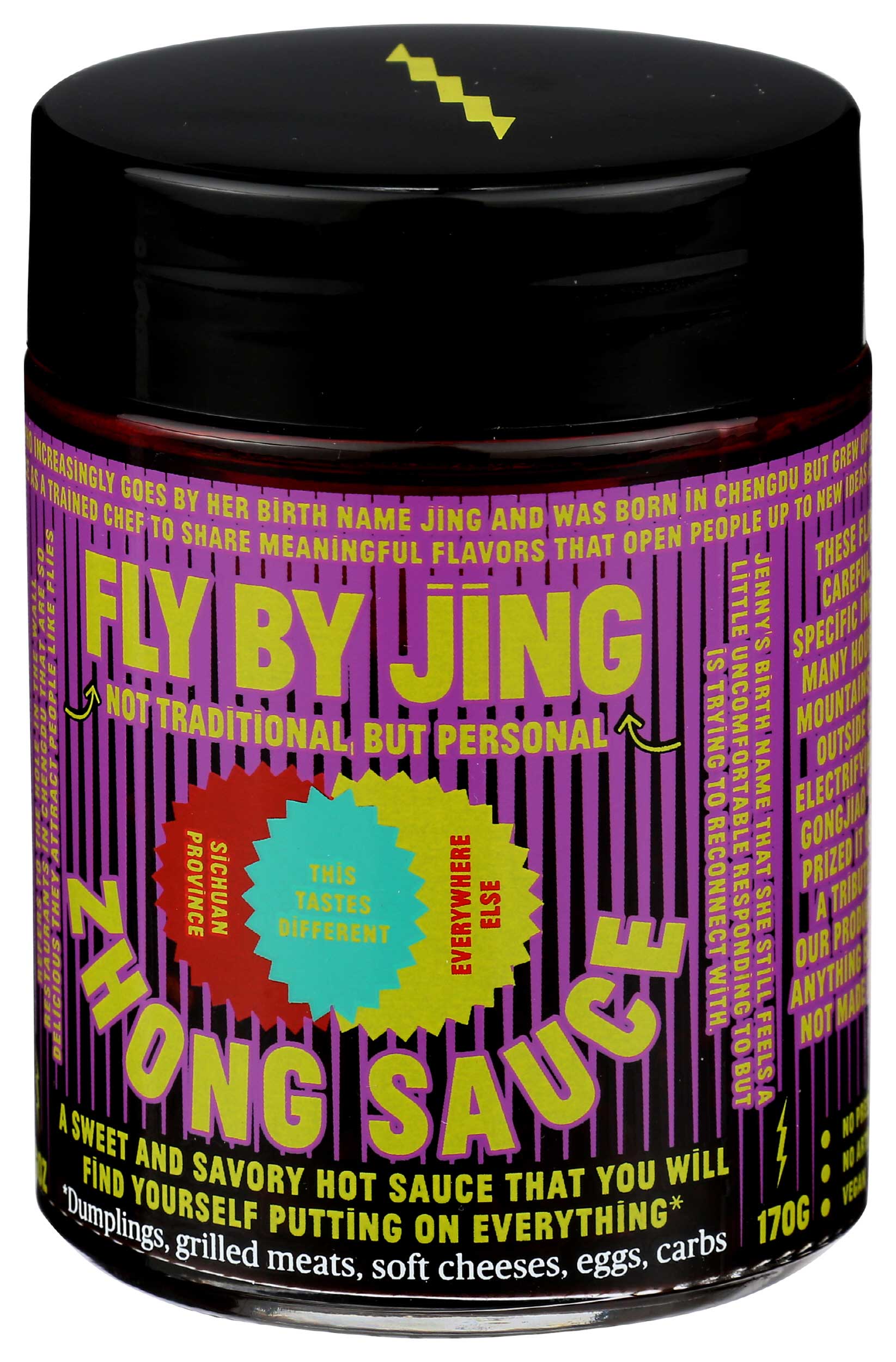 Fly By Jing Zhong Sauce, 6 Ounce -- 6 per case