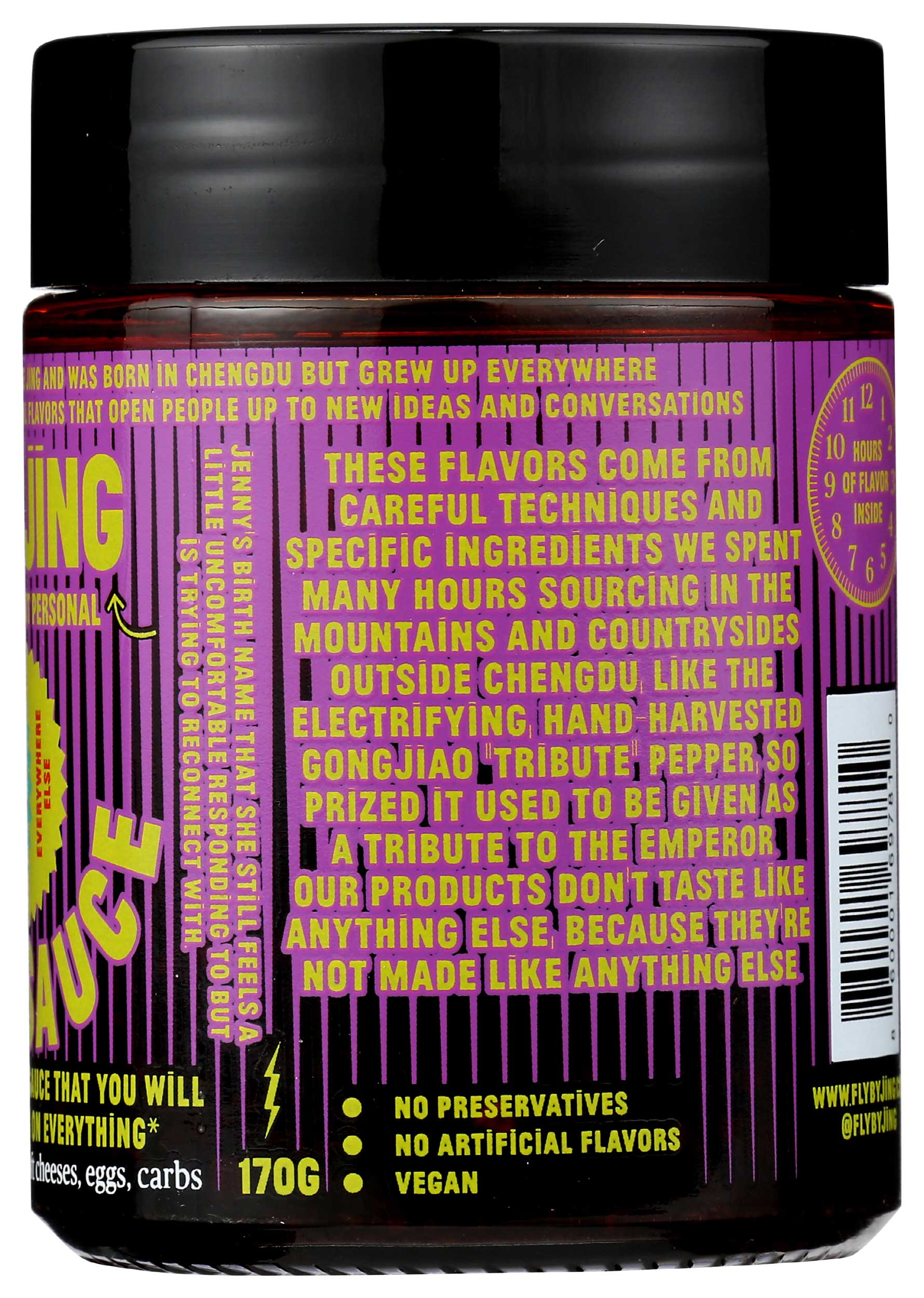 Fly By Jing Zhong Sauce, 6 Ounce -- 6 per case Fly By Jing Zhong Sauce, 6 Ounce -- 6 per case