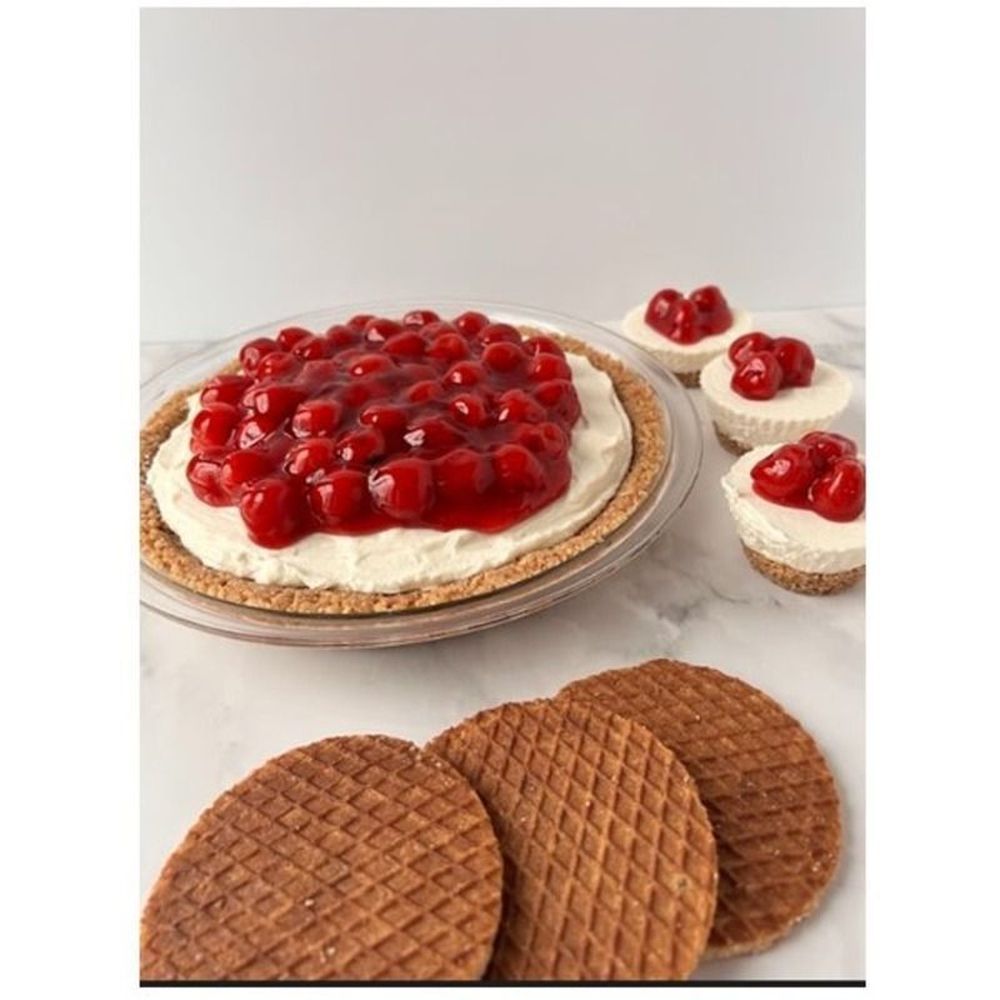 Nestlé プロシュア 400kcal 160g×18 Dutch Waffle Company No Bake Stroopwafel Pie Crust, 16 Ounce