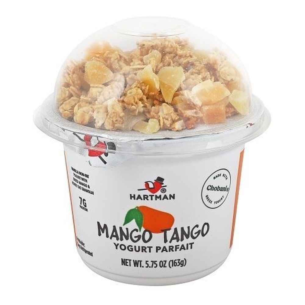 Hartman Mango Tango Yogurt Parfait, 5.75 Ounce -- 6 Per Case